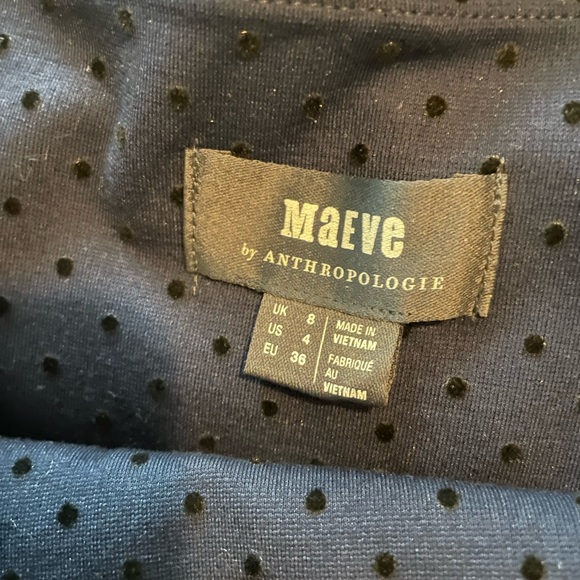 Maeve (Anthropologie) Polka Dot Midi Skirt - Picture 7 of 7